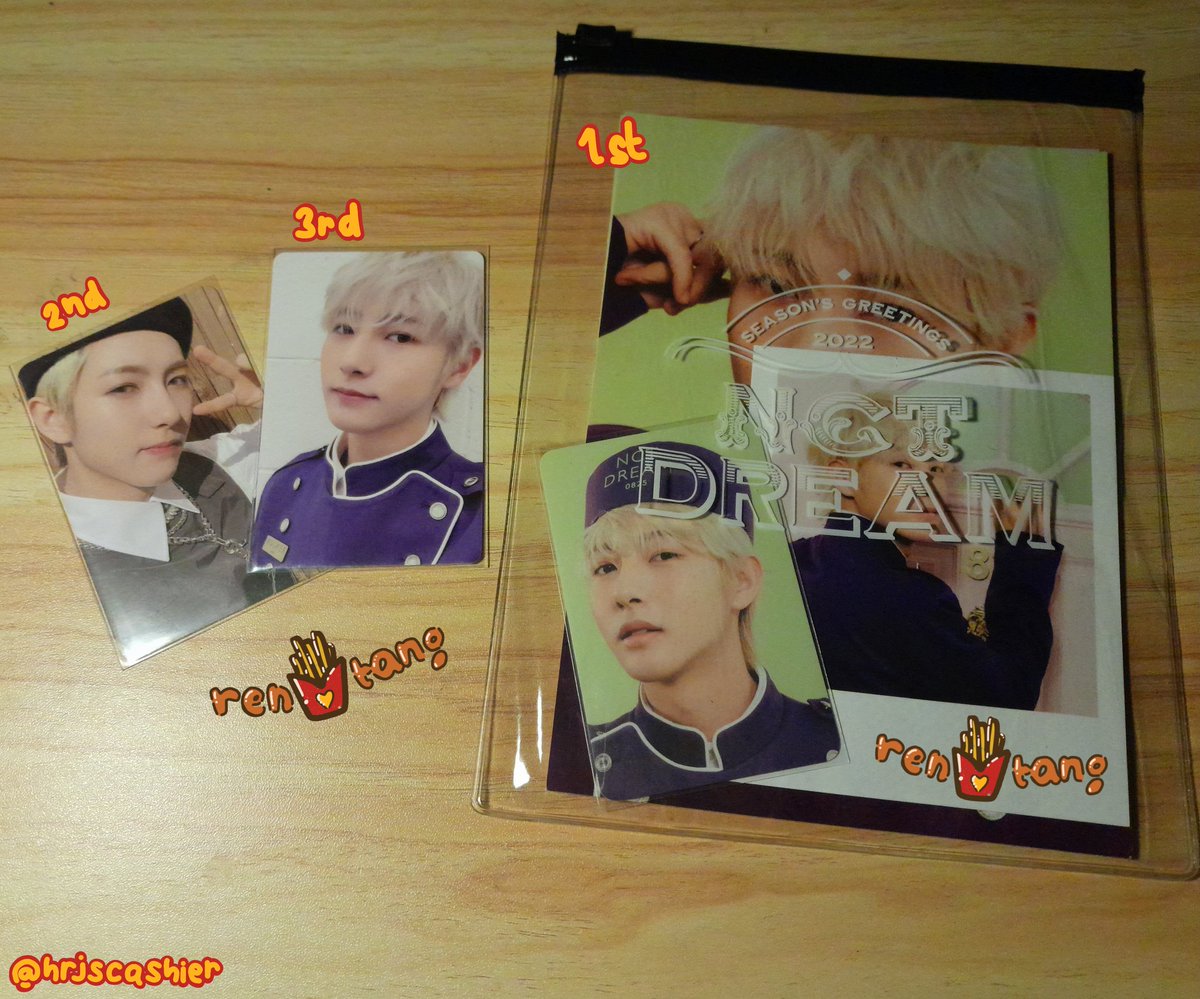 hrjscashier's tweet photo. ren🍟tang giveaway alert (!)

im looking for 3's winners☆,
dalam rangka h-41 utbk (snbt), jadi aku bikin GA kecil kecilan yh ayyy🫶🏻

¤ 1st win : sg22 renjun set
¤ 2nd win : renjun reload pc
¤ 3rd win : renjun key card

rules &amp; note on reply okay! https://t.co/Y9E3YhG47w