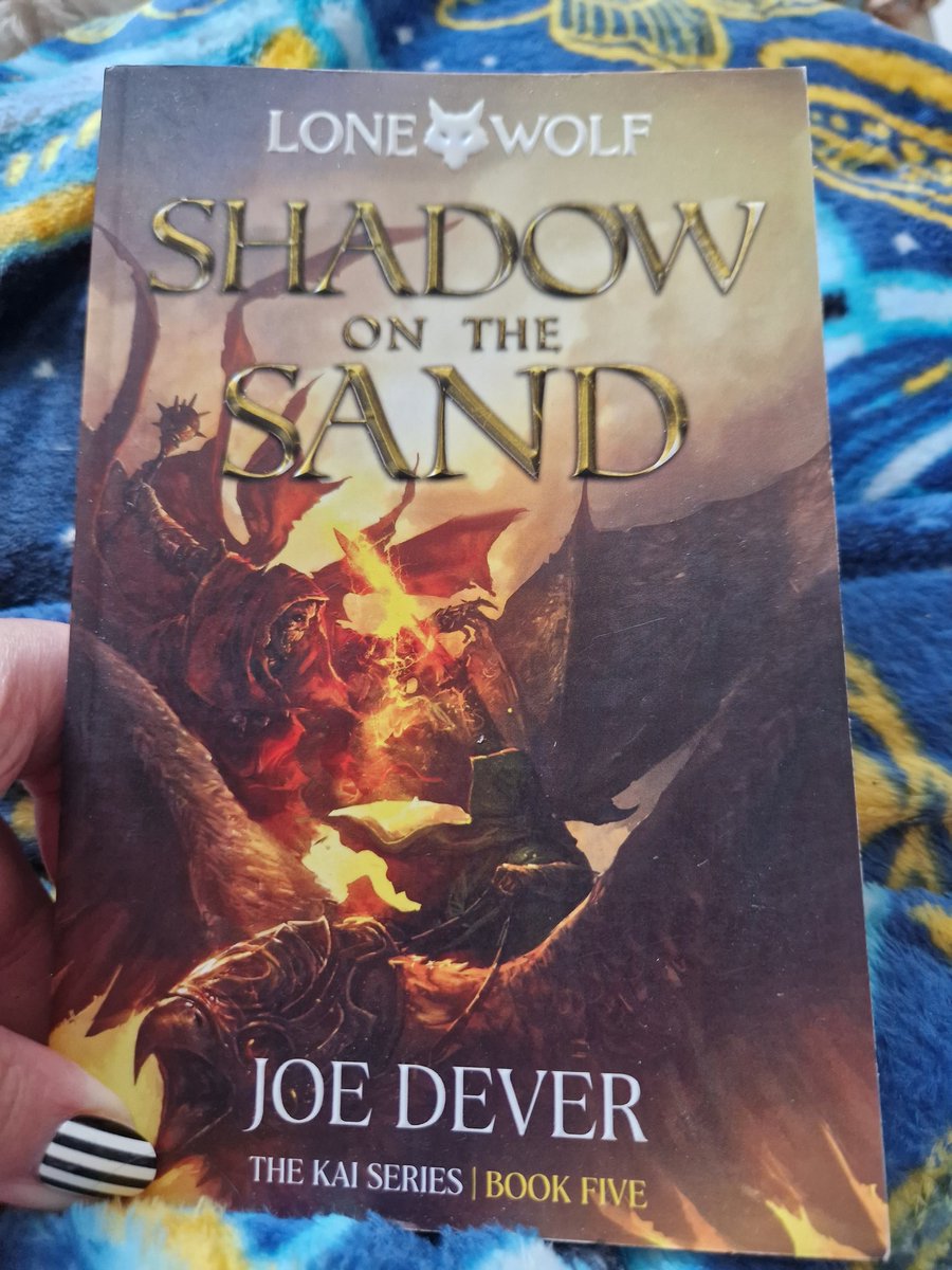 SelMcCormick's tweet photo. Had a fun weekend with #LoneWolf by #JoeDever and #BenDever thanks to @Mythic_Marketin Review coming soon! https://t.co/BU9N2K4rMM