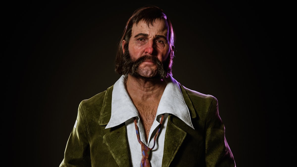 jeanzoudi's tweet photo. New project!
Harrier Du Bois from #DiscoElysium in #UE5 💜

#characterart #gameart #3D #gamedev https://t.co/IPGQWJYrrr