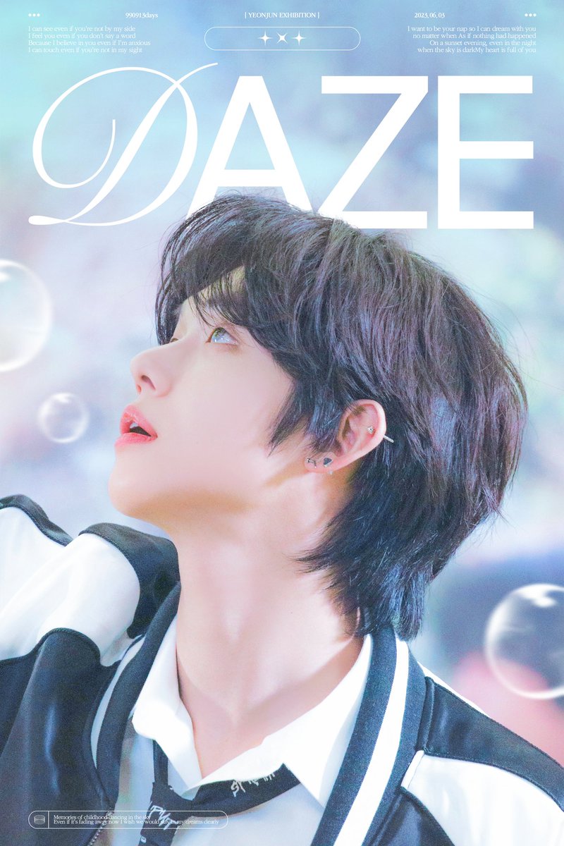 990913days's tweet photo. +

𝗗𝗔𝗭𝗘

𝖸𝖤𝖮𝖭𝖩𝖴𝖭 𝖤𝖷𝖧𝖨𝖡𝖨𝖳𝖨𝖮𝖭
-𝟫𝟫𝟢𝟫𝟣𝟥𝖽𝖺𝗒𝗌

2023.06.03 - 06.04
https://t.co/w7y79nls76 https://t.co/GC1RSBs653