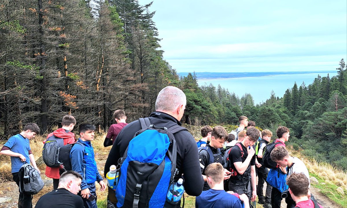 More images from Slieve Donard, Co Down of our TY 4 Peaks team as they successfully completed their 3rd high peak. Great weekend with everyone in high spirits. Looking forward to Carrauntohil in May.