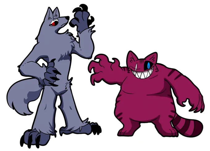 キャラデザはこんなかんじ 
