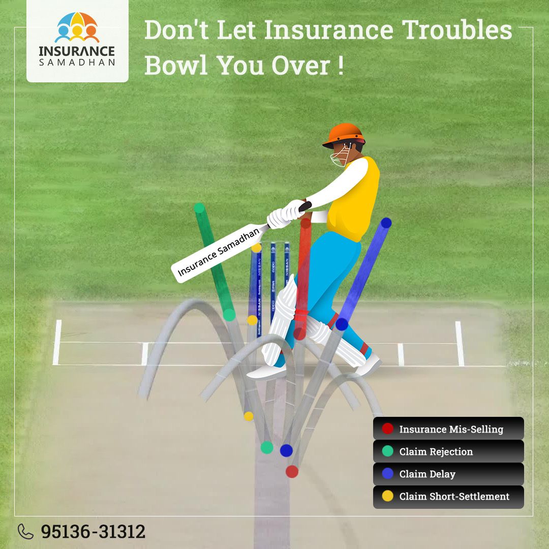 InsuranceSamad1's tweet photo. Insurance grievances can leave you feeling bowled over, but with Insurance Samadhan, you can bounce back stronger than ever.

#insurancesamadhan #insurance #insuranceclaim #claimrejection #claimdenied #claimservices #insurancepolicy #ipl #ipl2023 #indianpremierleague #cricket https://t.co/e6EMiXeYyL