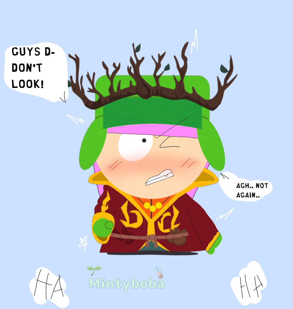 MintyBobaDA77's tweet photo. 2 kyle drawings to feed you guys #southpark #kylebroflovski #wedgie #underwear https://t.co/ojjX3ONaTE