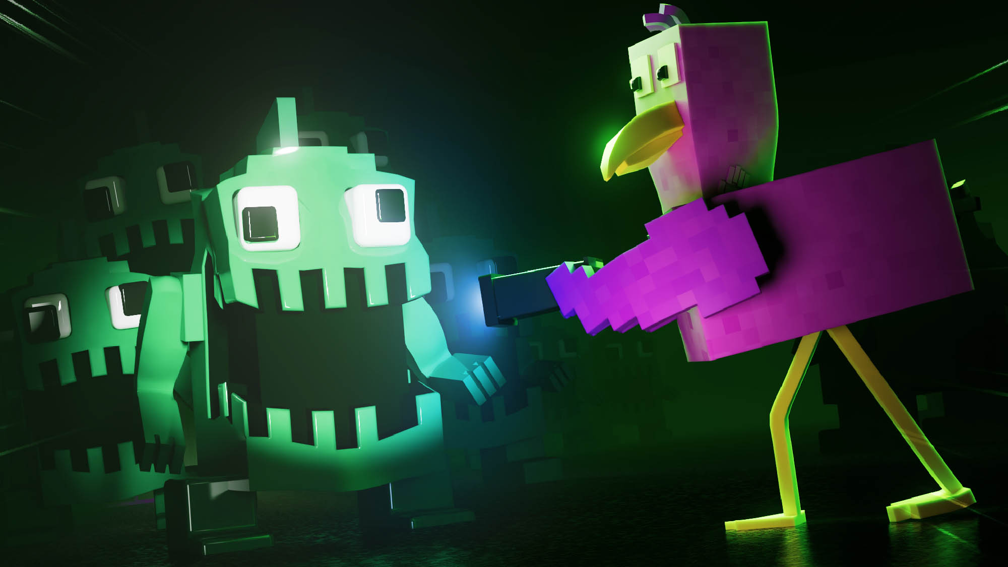 opila bird reverse garten of banban Minecraft Mob Skin