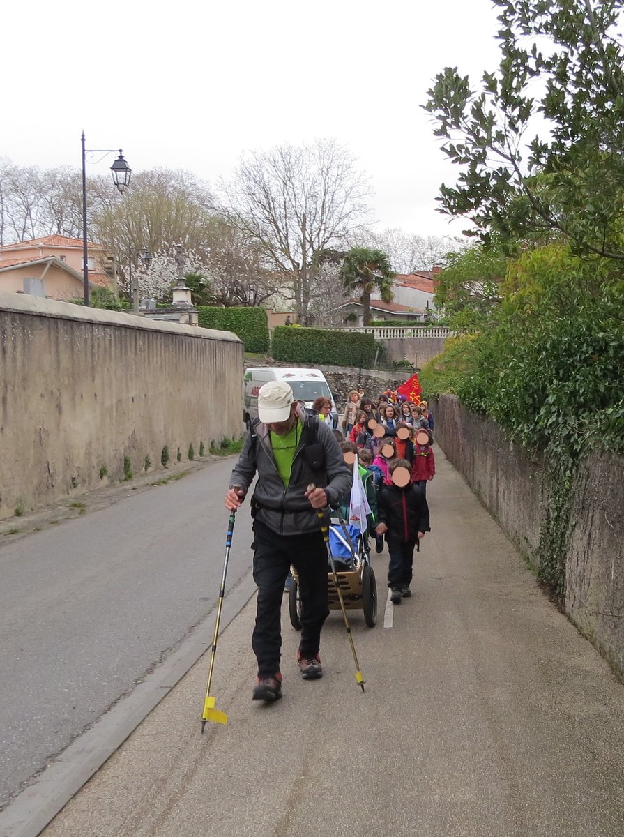 Acompanhèrem lo "Passaire" a son depart de Pàmias :