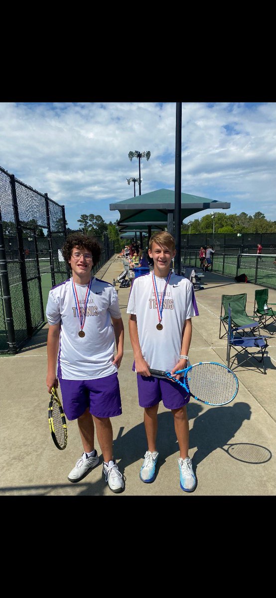 CoachHaney's tweet photo. JV District Results

Boys and girls both finished District Runner - Up!

Girls singles
Addyson Vanwert 2nd place 
Girls doubles
Harper Henderson/Ellie Wilbanks 2nd place 
Boys doubles
Mikey Mosely/Hudson Daub 3rd place
Mixed Doubles 
Landon Burbick/Líly Galon - 3rd place https://t.co/drbRizd7q1