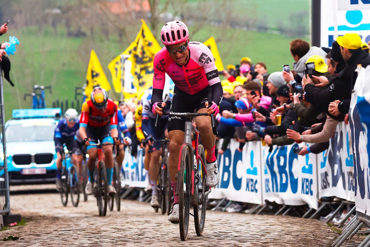 Neilson 💕🚀

An incredible ride by Neilson to take 5th in his first time at de Ronde. And an amazing job by the whole team in pink.