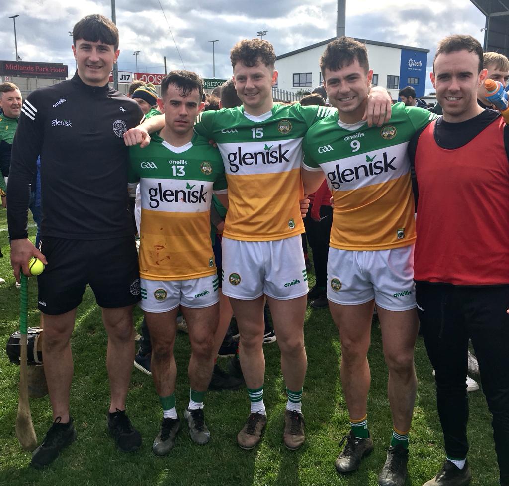 Massive Congrats To Oisin, David, Paddy, Jack and James and Everyone Involved With Offaly Hurling GAA Today On A Great Win.👏 👏 👏