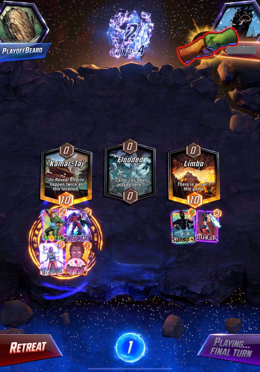 If you just want to have fun during the Kamar-Taj Hot Location, run this literal all-or-nothing GamSlaught deck and fast-forward to flawless victory. Cosmo = run! #MarvelSnap #marvelsnapdecks #marvelsnapzone <a href="/SnapDecks/">SnapDecks</a> <a href="/MarvelSnapZone/">DotGG</a>