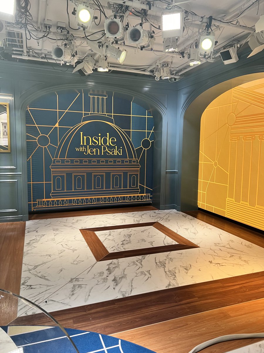 jrpsaki's tweet photo. Getting ready for a big show today at noon ET ⁦@InsideWithPsaki⁩  former Manhattan District Attorney Cy Vance is up first… https://t.co/lvMvIuMG5j