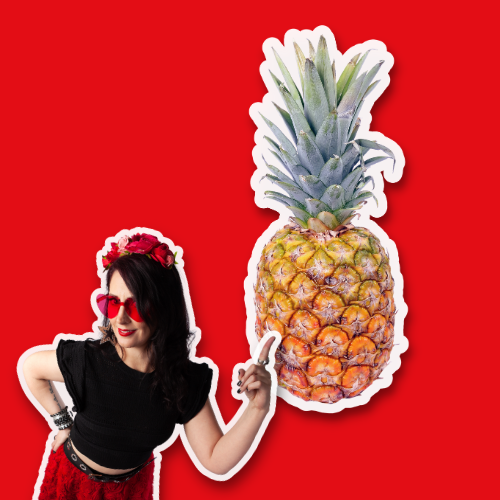 Today this pineapple gave me:
52% of my daily fibre target intake
15% of my daily Iron target intake
19% of my daily Calcium target intake
626% of my Vitamin C target intake
44% of my daily Folate target intake
66% of my vitamin B1 target intake
82% of my vitamin B6 target intake