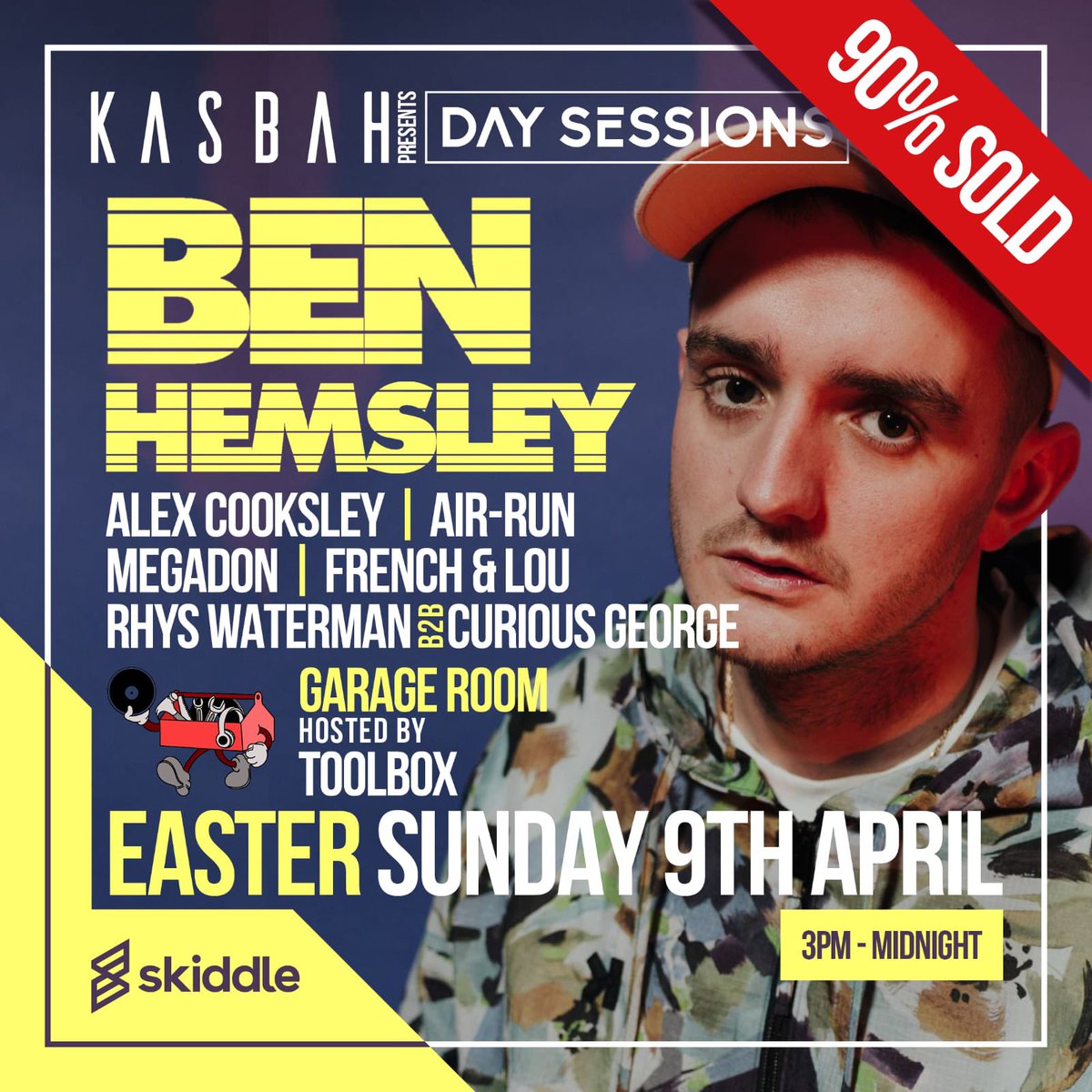 One week today 💥🚀 

Down to the last 150 tickets for this❗️Once they’re gone, they’re gone ❌

Don’t miss out! Tickets ➡️ skiddle.com/e/36268164