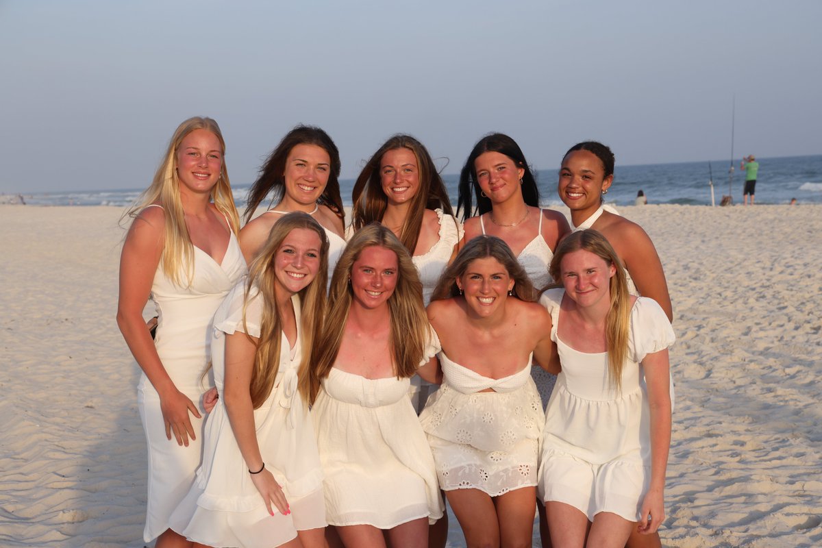 EurekaSoccerG's tweet photo. Girls loved having White Night on the beach last night. https://t.co/nWjRpmFbUR