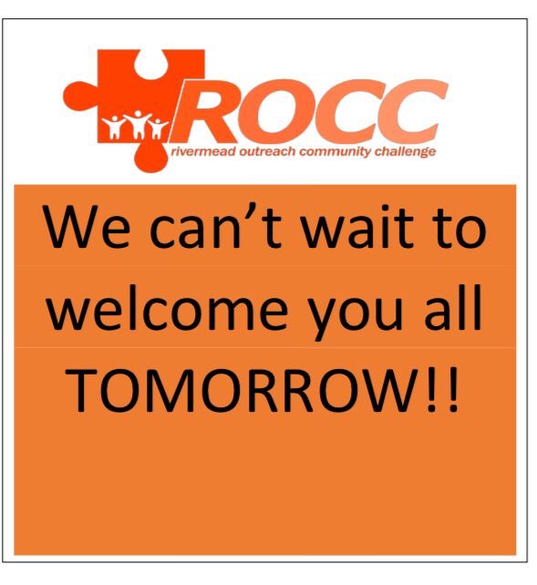 ROCCmanagement's tweet photo. ROCC Easter provision begins tomorrow and we simply cannot wait @RITProjects @RivermeadCEO  @RITDeputyCEO @MC_ROCCstars @RivermeadROCC @RivermeadROCCon https://t.co/KPniXdUrPZ