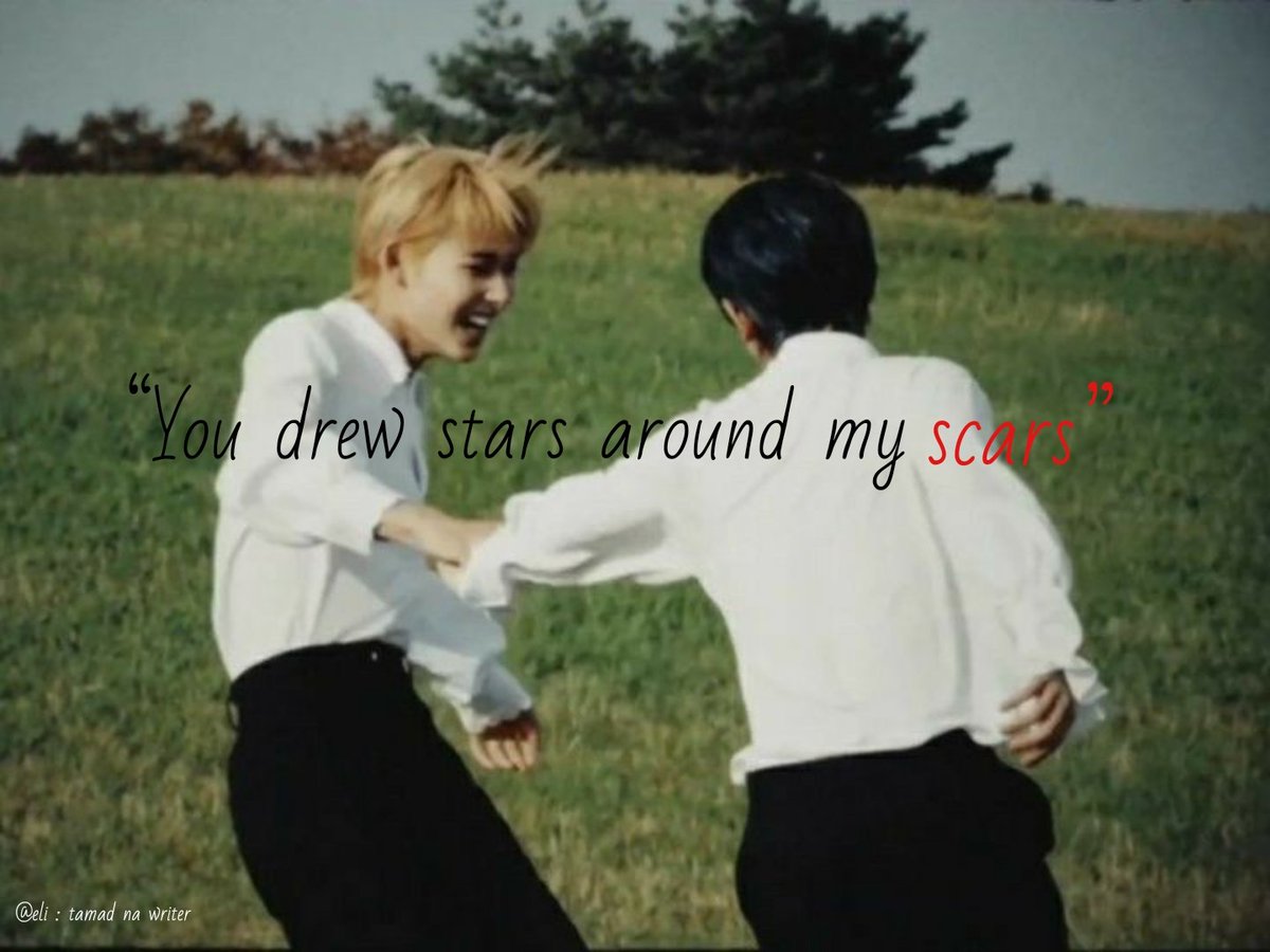 Elizzz_Ink's tweet photo. A short #SunKiAu where in,,

Sunoo have problems in life, he always have scars in his wrist because he always do the barcodes and also ni-ki have scars too.

SO THEY ALWAYS DRAW STARS AROUND THEIR SCARS.

Ni-ki draw stars in sunoo scars and Sunoo draw stars in Ni-ki scars. https://t.co/OxRG3tERJB