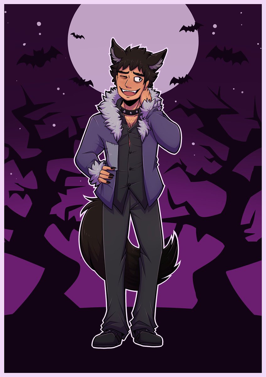 Prof_Aurabolt's tweet photo. Also full piece + background by itself! Loved it when he was a werewolf, do it again. https://t.co/wpBNzMNjew