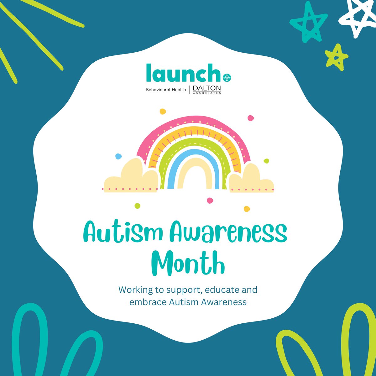 launchbehaviour's tweet photo. April is Autism Awareness Month and April 2nd is Autism Awareness Day. Our team at Launch Behavioural Health delivers evidence-based services that build skills for children, youth, and adults, including those with Autism and other neurodevelopmental needs.
#AutismAwareness 
1/2 https://t.co/WexYqOwqDW