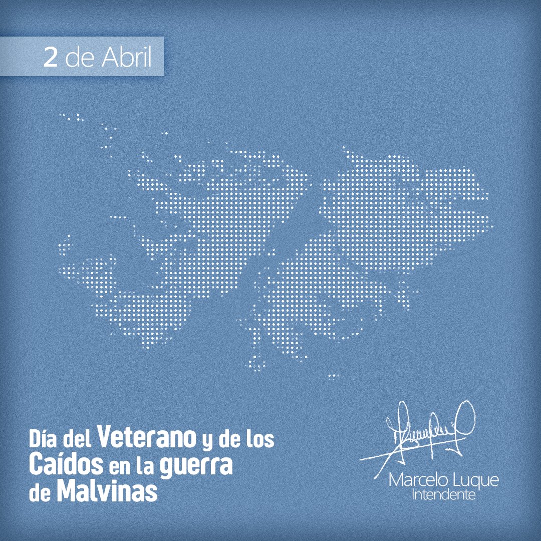 Mi mayor respeto y honor a nuestros veteranos y caídos de Malvinas, el pueblo Argentino estará eternamente agradecido con ustedes, con su lucha, valentía y entrega por defender nuestra patria. 

¡MALVINAS ARGENTINAS 🇦🇷!