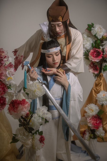 *cos魔道祖师胸に残り離れない悪夢----------藍曦臣 あきち金光瑤 あきかんphoto ちゃろ#MDZS #魔