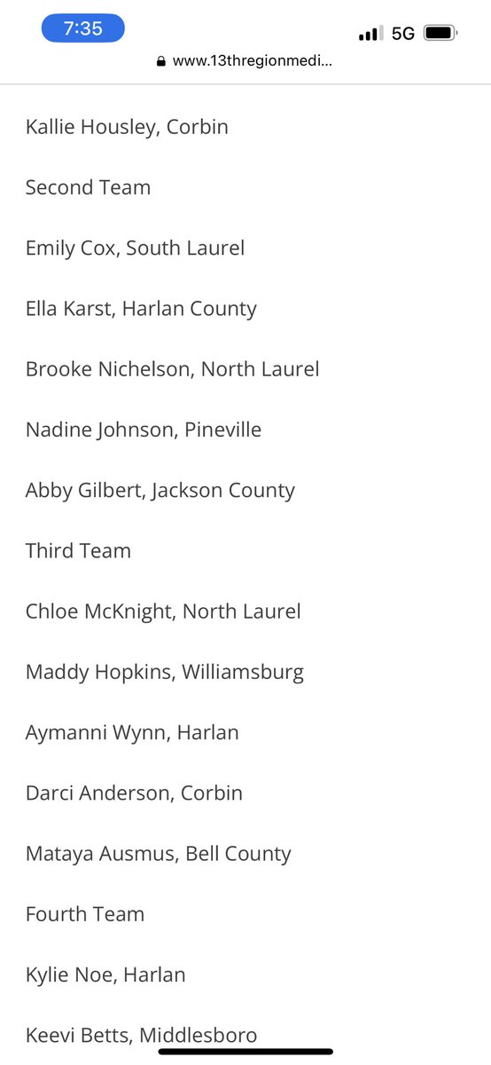 East TN Air (Campos) (@easttnair) on Twitter photo Congrats to our girls who made 1st, 2nd and 3rd team in their region. Player of the year <a href="/HalleCollins4/">Halle Collins</a> 1st team <a href="/KallieHousley/">kallie</a> <a href="/clem_kylie/">Kylie Clem</a> 2nd team <a href="/bnichelson21/">Brooke Nichelson</a> 3rd team <a href="/darcieanderson_/">darcie anderson</a> <a href="/maddyhop32/">Madisyn Hopkins</a> ๐ฅ๐ฅ๐ฅ Congrats to our girls who made 1st, 2nd and 3rd team in their region. Player of the year <a href="/HalleCollins4/">Halle Collins</a> 1st team <a href="/KallieHousley/">kallie</a> <a href="/clem_kylie/">Kylie Clem</a> 2nd team <a href="/bnichelson21/">Brooke Nichelson</a> 3rd team <a href="/darcieanderson_/">darcie anderson</a> <a href="/maddyhop32/">Madisyn Hopkins</a> ๐ฅ๐ฅ๐ฅ