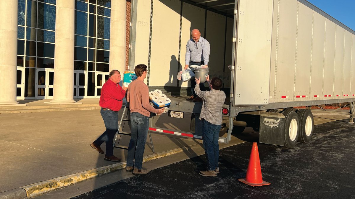 We will be collecting items needed for the residents of the Wynne area that have been affected by the recent tornados. Look for the tractor trailer located in front of the church and we will have someone available to help load items from 8a-5p today!