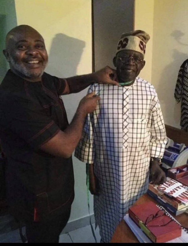 kunmydrey's tweet photo. Bola Tinubu is measuring for his Prison Clothes already..

Drug Peddlers are meant to be in Prison...

#Tinubu4Prison https://t.co/QmIrGtQmV6