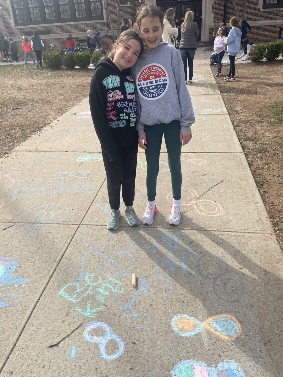 Miss Kacie Dubuque (@misskaciedub) on Twitter photo Today is Autism Awareness Day. This past week, we spent a lot of time discussing developmental disabilities and neurodiversity. On Friday, we “chalked the walk” with our first grade buddies to spread some positivity and kindness celebrating minds of all kinds 💓 <a href="/miss___mcmahon/">Ashley McMahon</a> Today is Autism Awareness Day. This past week, we spent a lot of time discussing developmental disabilities and neurodiversity. On Friday, we “chalked the walk” with our first grade buddies to spread some positivity and kindness celebrating minds of all kinds 💓 <a href="/miss___mcmahon/">Ashley McMahon</a>