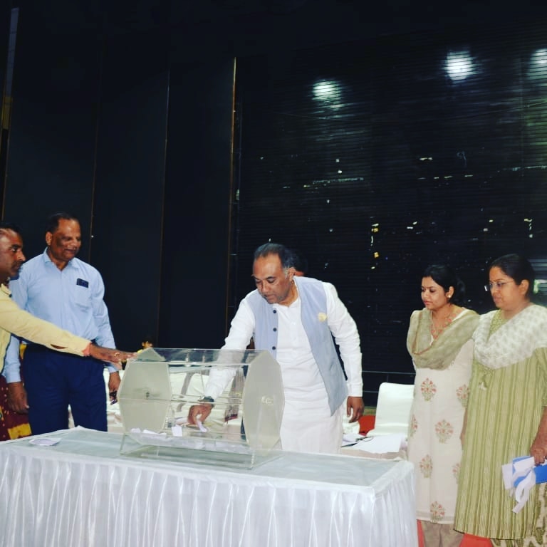 bipin_basil's tweet photo. Taking out lottery for dairy booth allotment.. Congress govt. Initiative to generate jobs for local masses in Rajasthan.@ashokgehlot51 @RaghusharmaINC    @_lokeshsharma @DRathore_INC https://t.co/6szvbiiJXQ
