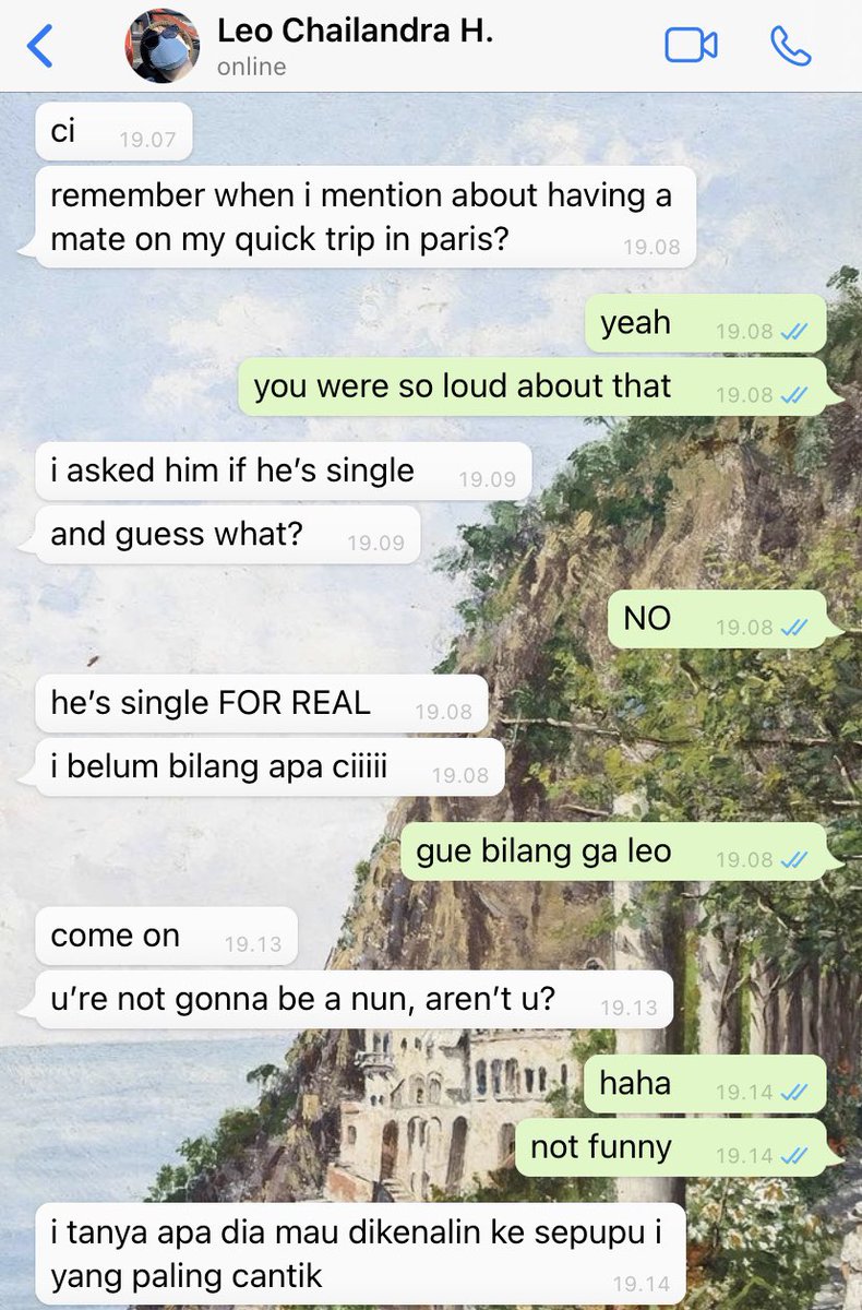 pputtercupp's tweet photo. what if max dikenalin jalur sepupu ele
— mark lee two tweets au #maxele https://t.co/abi7cUFUmQ