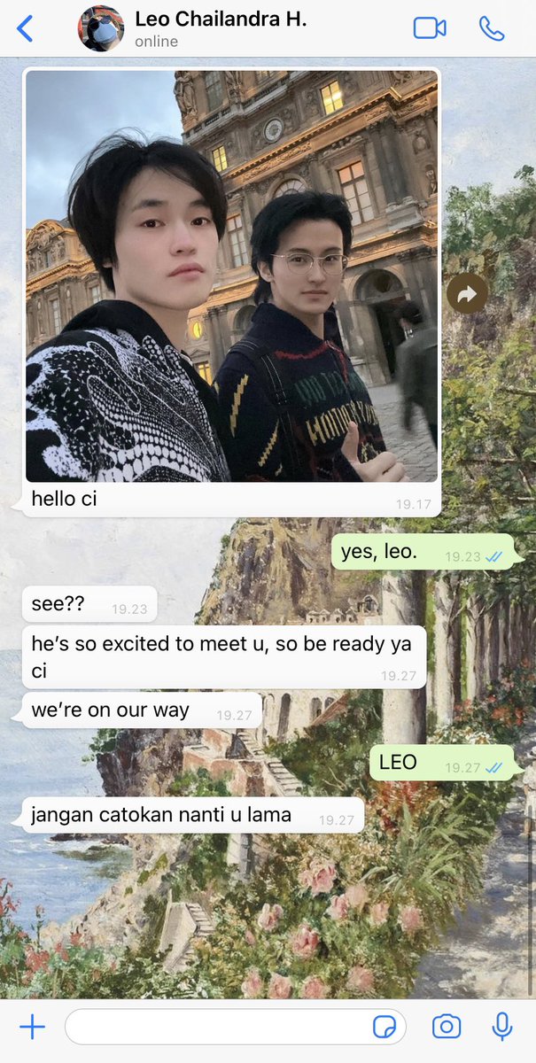 pputtercupp's tweet photo. what if max dikenalin jalur sepupu ele
— mark lee two tweets au #maxele https://t.co/abi7cUFUmQ