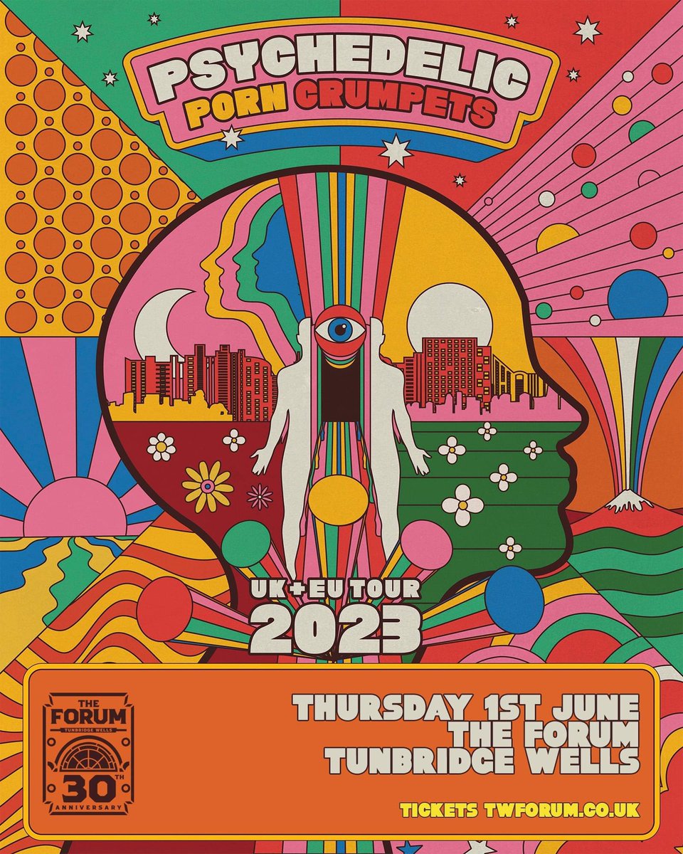 twforum's tweet photo. We just announced a show for Psychedelic Porn Crumpets in June. This badboy goes on sale Monday at 10am. 

Spread the news. Do a like and retweet friends x https://t.co/1pguvZOcj1