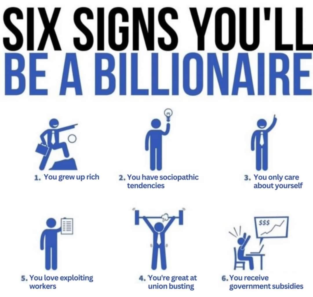 Sad April Fool's day is over? Well, if you believe that billionaires earned their fortunes then you can be a fool all year round.