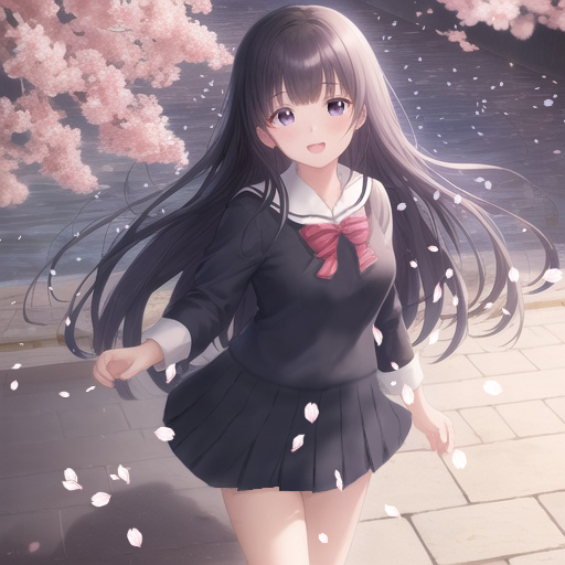 kkjklv72's tweet photo. お花見2 #AI #女の子 #黒髪 #jk #制服 #セーラー服 #桜 https://t.co/4NR9qDaKa0 https://t.co/f31ToleIIU