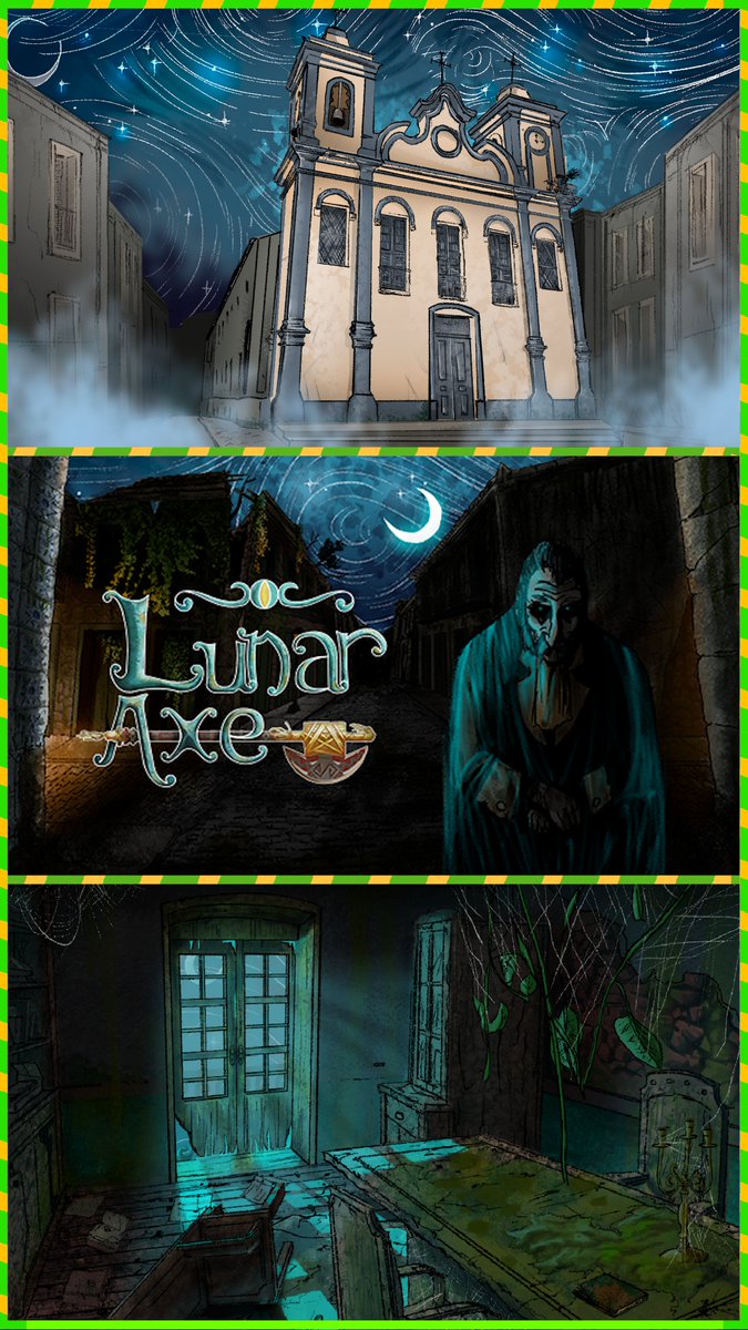 SrBilly6's tweet photo. 🇧🇷 #TerçaIndie 🇧🇷
Conheça o game Brasileiro, Lunar Axe desenvolvido pela @opsgamestudio!
Trabalho lindo demais, tá fantástico o game 😍!
💚https://t.co/gfXTFnbXeV
#LunarAxe #Opsgamestudio #2D #videogame #jogobr #indieBr #pointandclick #adventuregame #indiegame https://t.co/GkWUiZjX6a