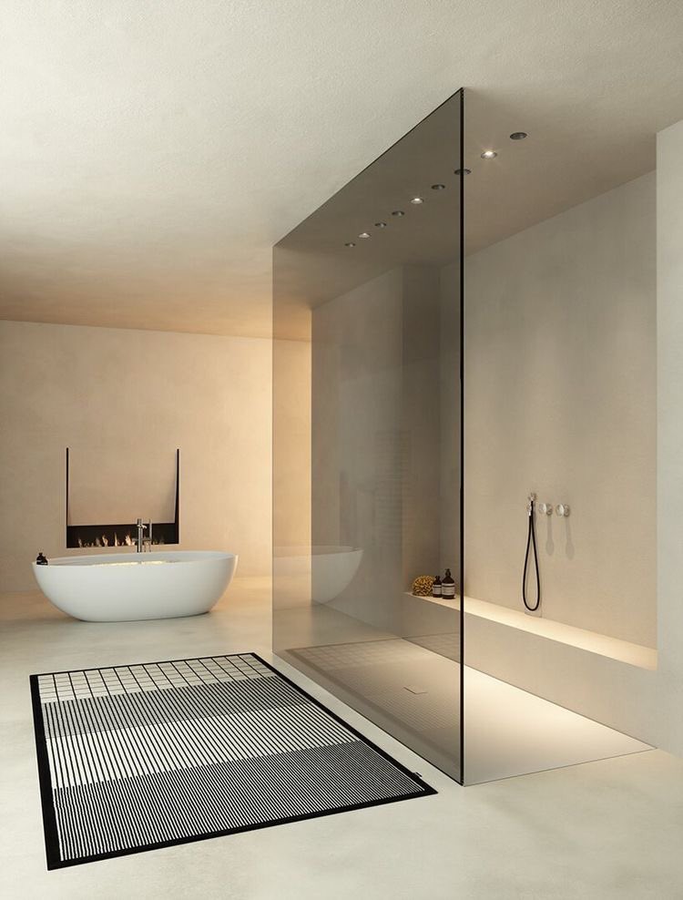 this minimalistic bathroom >>>