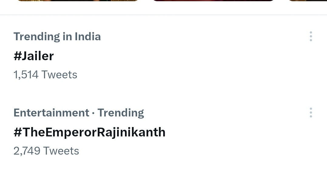 TDT_RajiniEdits's tweet photo. Tags Trending #TheEmperorRajinikanth #Jailer https://t.co/DJ6JVkjaXa