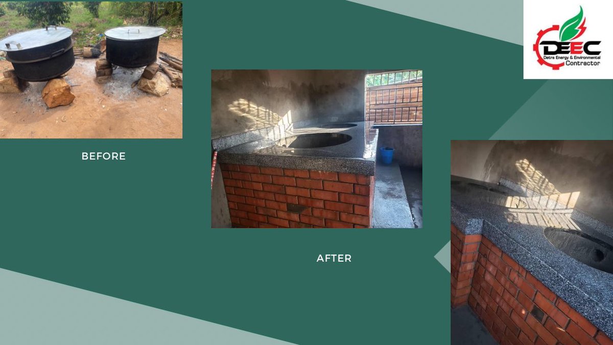 DetraEnergy's tweet photo. Moving away from the 3 stone cook stove to improved cook stoves saves on the amount of firewood/Biomass used ,short cooking time , clean & a smokeless cooking environment
Location: St Bruno Nabitalo S.S Kiwenda #improvedcookstoves https://t.co/pp0DoIwiDV