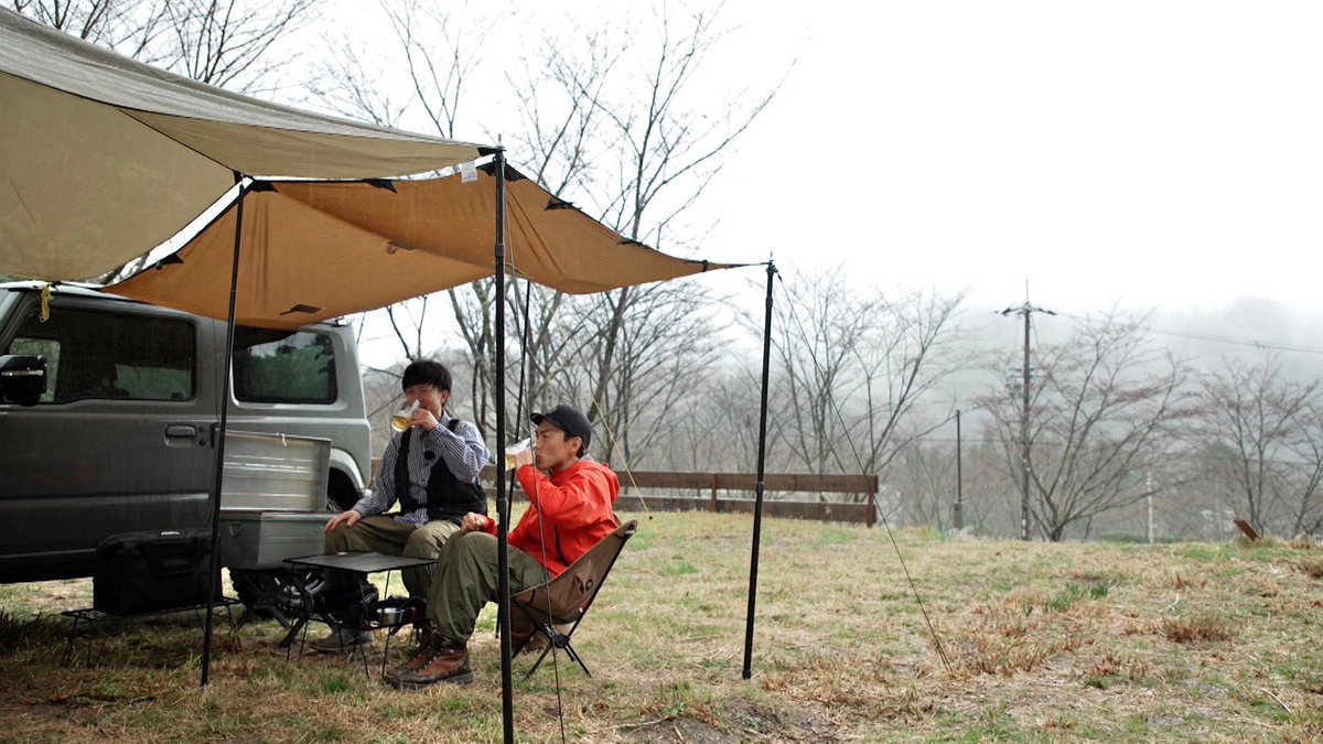 ma2_camp's tweet photo. バーベさんのYouTube番組に
出させてもらったー！
大雨の中、キャンプ飯4品も作った🤣
良かったらYouTube観てねー！
https://t.co/KpeegLS8tv https://t.co/kbKiAKtAzm