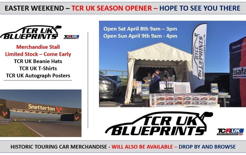Merchandise stall next weekend at Snetterton for @TCRUK_series season opener ‼️👇 Who’s coming?! Make sure you pop by and say hi!