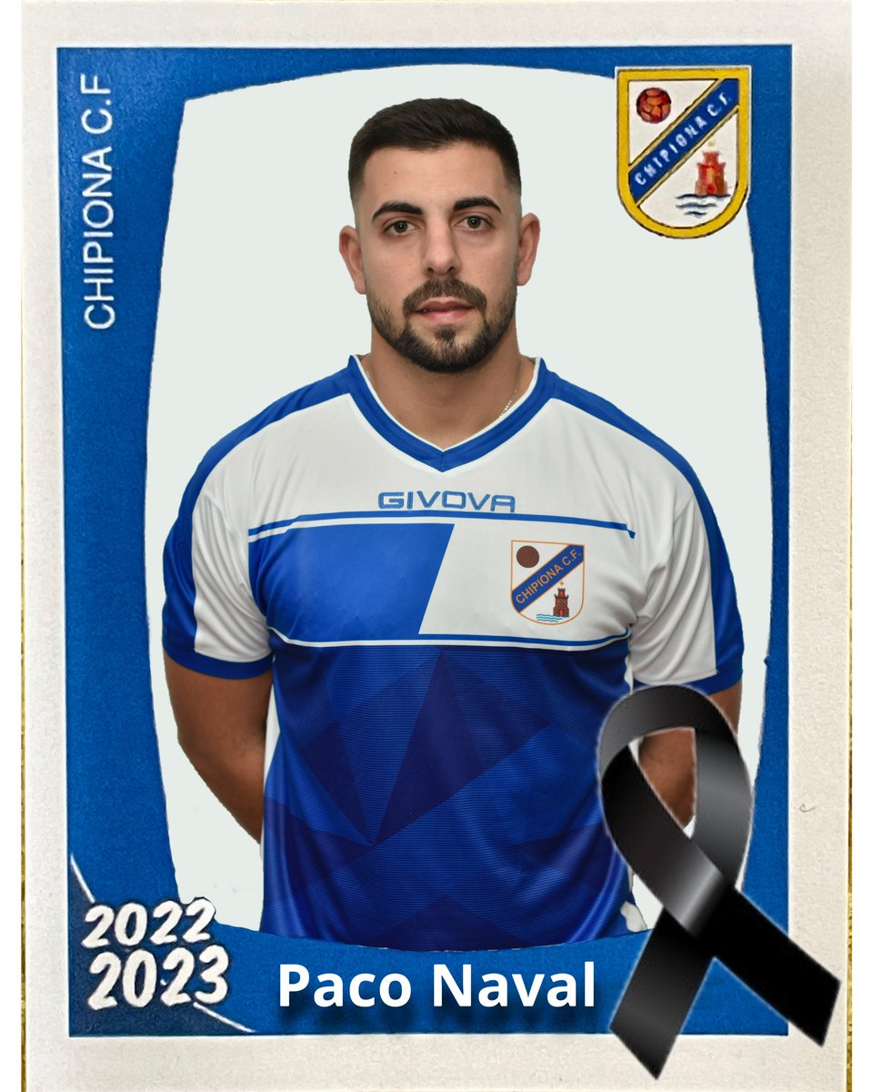 chipiona_c_f's tweet photo. Bueno, no tenemos palabras ni para empezar, esto parece una pesadilla, pero por desgracia es real, nuestro jugador Paco Naval Perez nos a dejado, a fallecido esta madrugada, una madrugada luchando entre la vida y la muerte, Paco solo tenia 24 años , toda una vida por delanteD.E.P https://t.co/BPGFRL9xYR