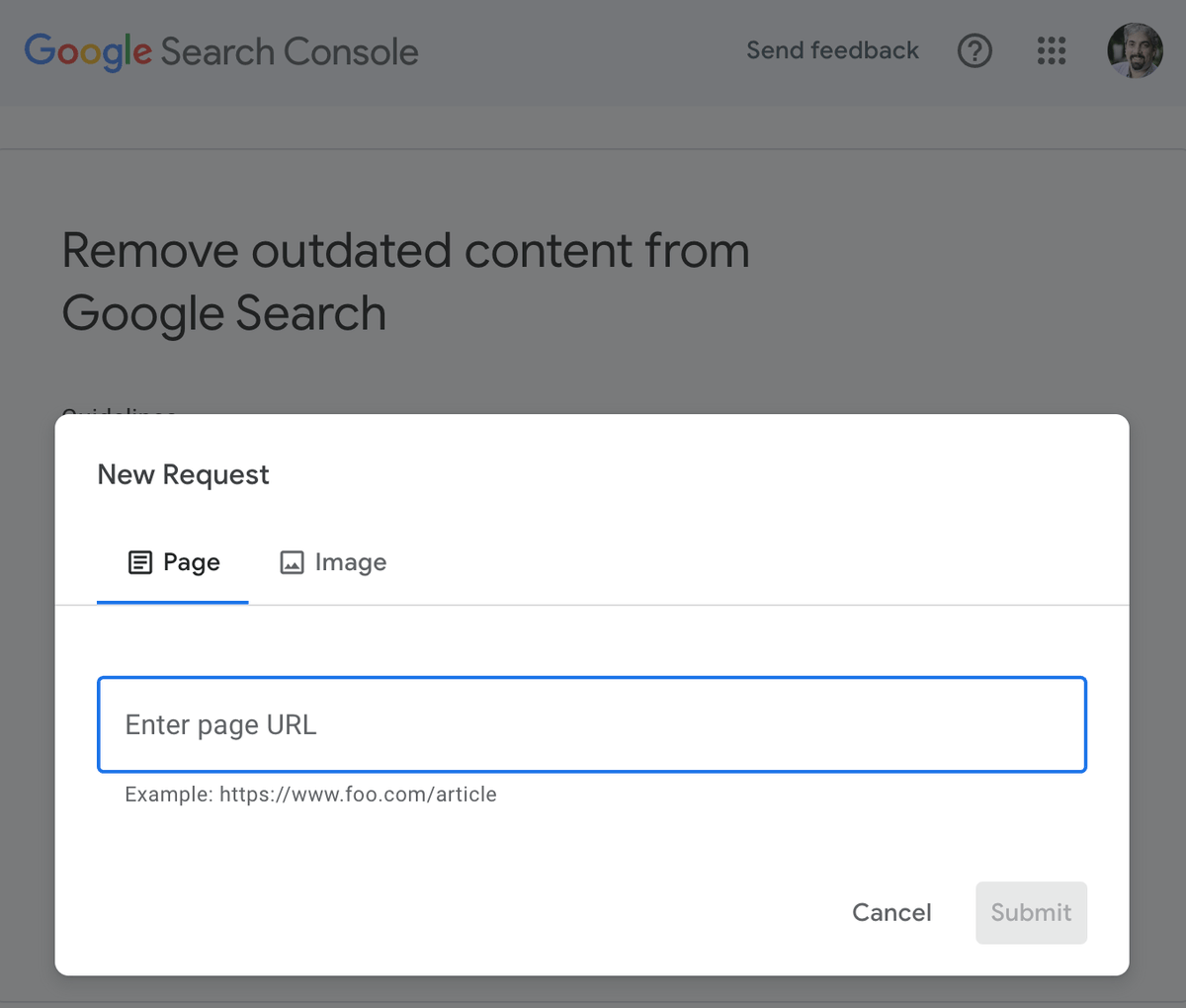 Barry schwartz on twitter can you use the google remove outdated 