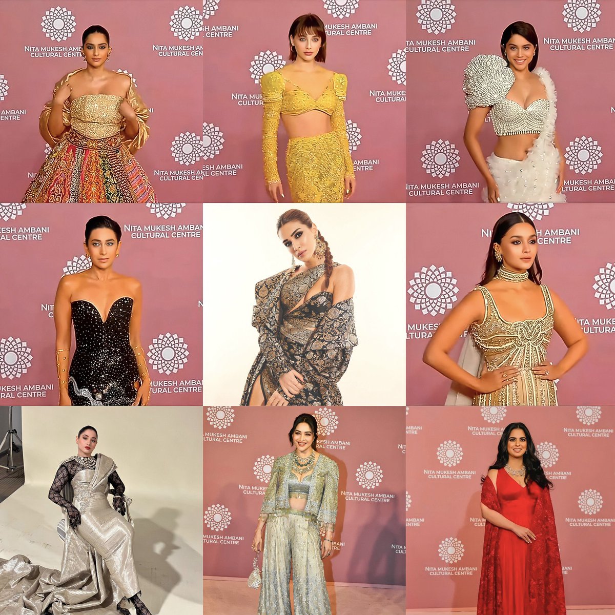 Is the #NMACC, the #MetGala of India ?? 
#NMACCGala #ambanifamily