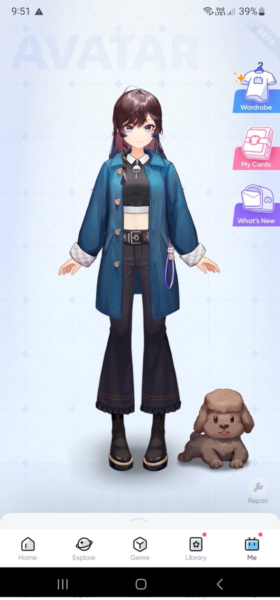 TwinkleStarsYZ's tweet image. #Avatarfun Dress up 23 #bilibilicomics