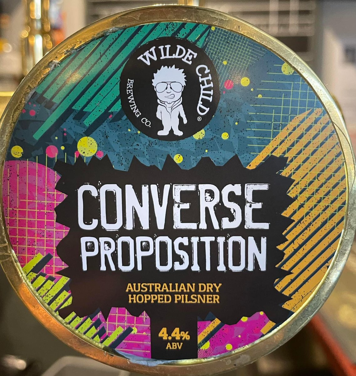 New to our guest keg line, this great Australian dry hopped Pilsner from <a href="/WildeChildBeer/">WildeChildBrewingCo.</a> is perfect for this sunny Sunday! 😎🍺