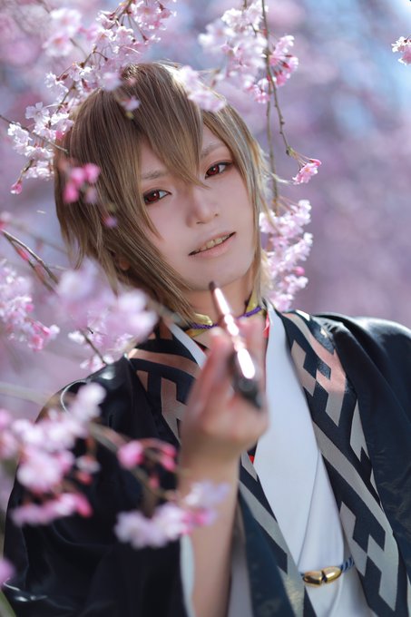 Cosplay 薄桜鬼 風間千景 七王。さん 📸ZERO#桜 #Cosplay 