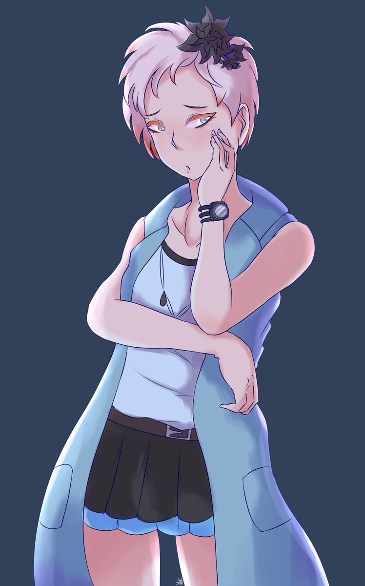 Bahbyhruh's tweet photo. Phi again, but this time I actually finished it lol
Also yes, I did draw her with her hair dyed like in ZTD

#digitalart #DigitalArtist #phivlr #phi #ZeroEscape https://t.co/cpK1YZbjAh