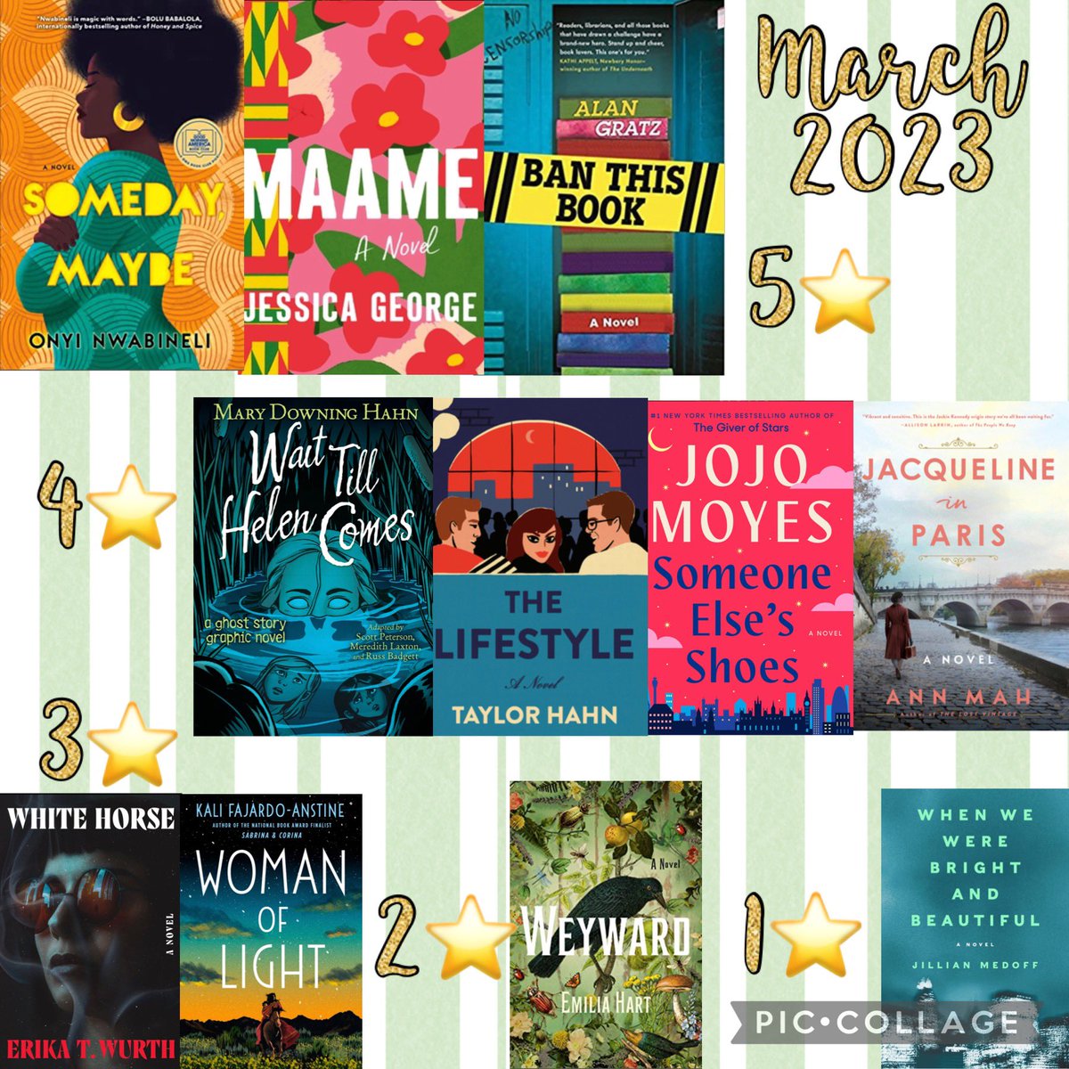 February and March Reads! #BOTM #GMABookClub #LovetoRead