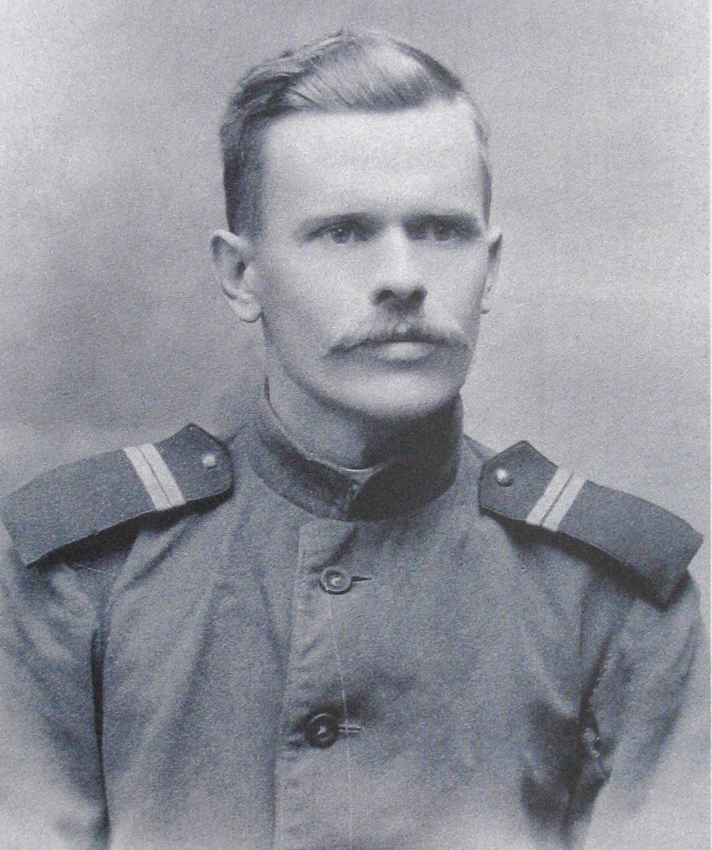 У форме Расійскай імператарскай арміі, 1917 #drazdovic #mastactva