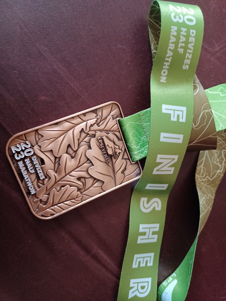 tracehodge17's tweet photo. Yay #devizeshalf all done! 2mins slower than route PB &amp; just 9secs slower than the 2019 disaster so chuffed! Faster would be good but ran it stronger, &amp;all the hills; faded the last 2miles but will learn! Enjoyed it &amp; feel motivated; so all good! #ukrunchat #GoTrace #running ❤️🏃‍♀️ https://t.co/smmF4EwYdR